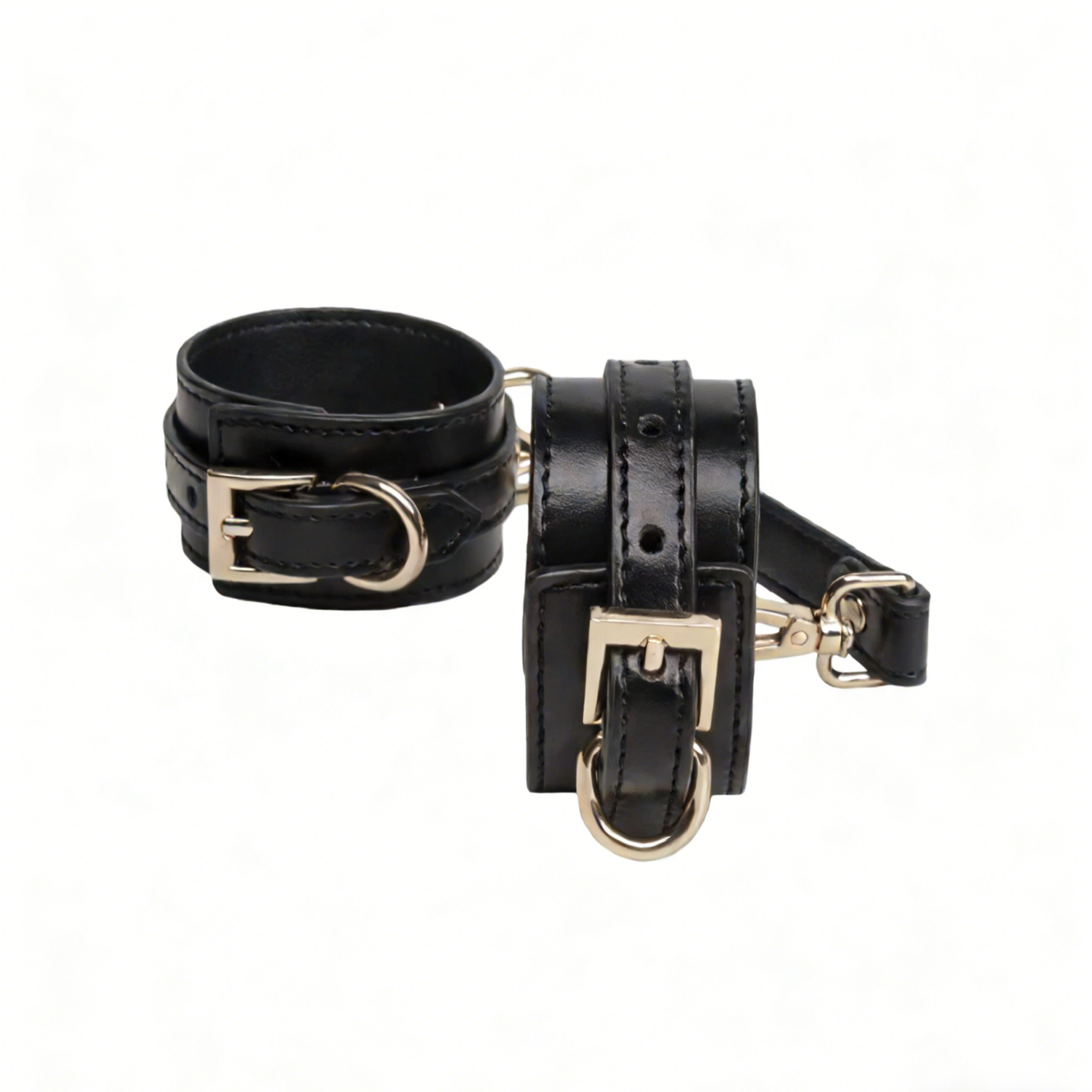 Luxefetters Wrist Cuffs with Connector Strap